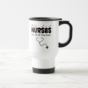 Nurse Heart Gift Travel Mug