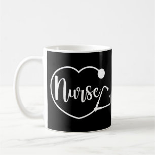 Nurse Heart stethoscopes Coffee Mug