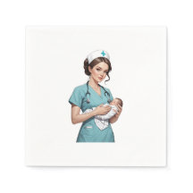 Nurse Holding Newborn – Gentle Care Medical Design