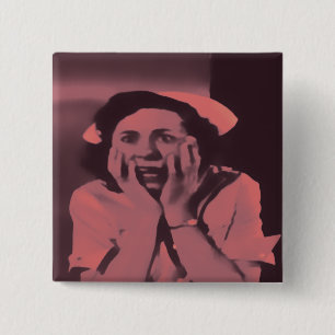 Nurse Horror 15 Cm Square Badge