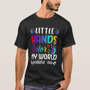 Nurse Hospital - Little Hands Color My World Pedia T-Shirt