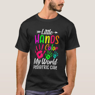 Nurse Hospital - Little Hands Color My World Pedia T-Shirt