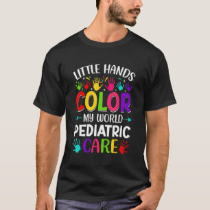 Nurse Hospital - Little Hands Color My World Pedia T-Shirt