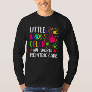 Nurse Hospital - Little Hands Color My World Pedia T-Shirt