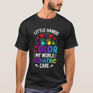 Nurse Hospital - Little Hands Color My World Pedia T-Shirt