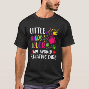 Nurse Hospital - Little Hands Color My World Pedia T-Shirt