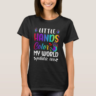Nurse Hospital - Little Hands Colour My World Pedi T-Shirt