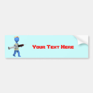 Nurse Humour Bumper Sticker