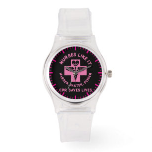 Nurse Humour - CPR  Save Lives - Funny Novelty Watch