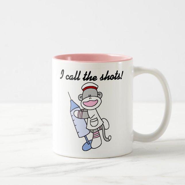 Nurse I Call the Shots Mug (Right)