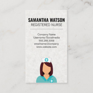 Nurse Icon Business Card
