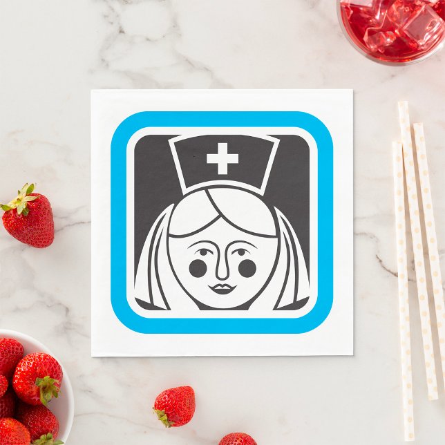 Nurse Icon Napkin (Creator Uploaded)