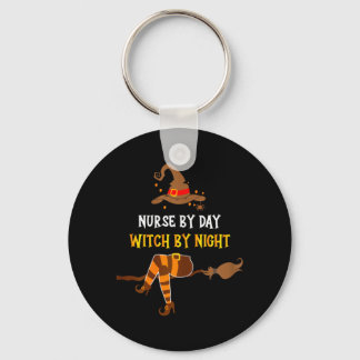 Nurse Illustration Key Ring