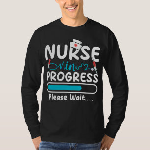 Nurse in Progress Loading Men LS T-Shirt