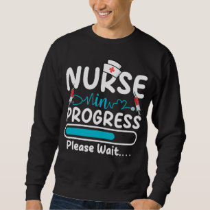 Nurse in Progress Loading Men Sweatshirt