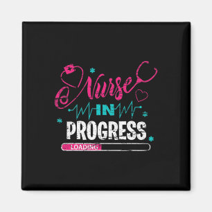 Nurse In Progress Nurse Fun Nursing School Magnet