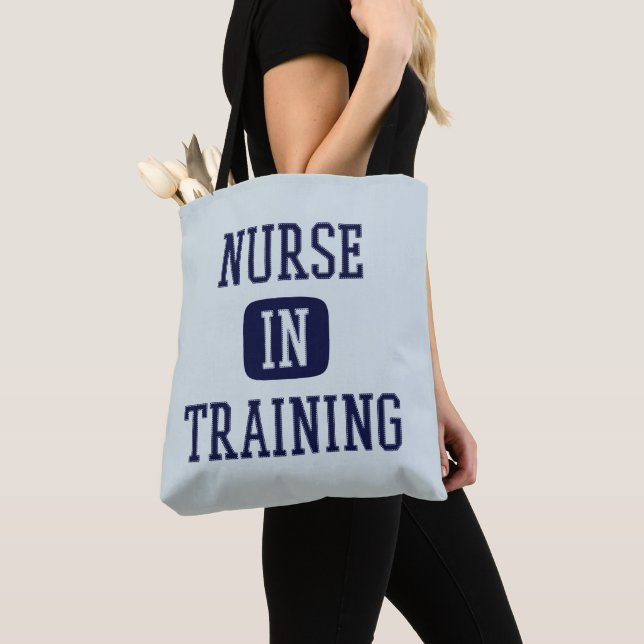 Nurse In Training Future Nurse Nursing School Tote Bag (Close Up)