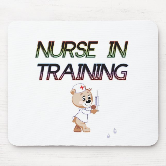 NURSE IN TRAINING MOUSE PAD (Front)
