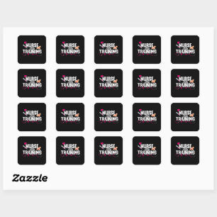 Nurse in Training Nursing Student Square Sticker
