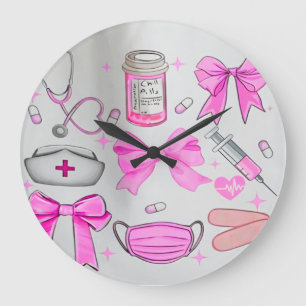 Nurse Items Large Clock