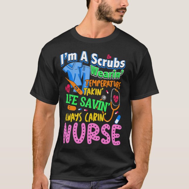 Nurse Job Definition Love Nursing Nursing School N T-Shirt (Front)