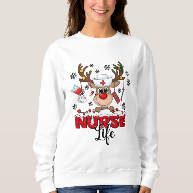 Nurse Joly Xmas Sweatshirt (Front)