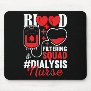 Nurse Kidney Disease Np Lpn Cna Nephrology Rn Mouse Pad