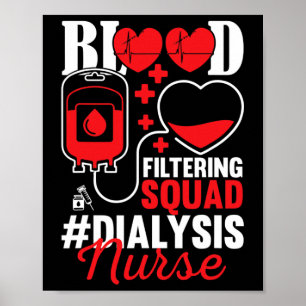 Nurse Kidney Disease Np Lpn Cna Nephrology Rn Poster