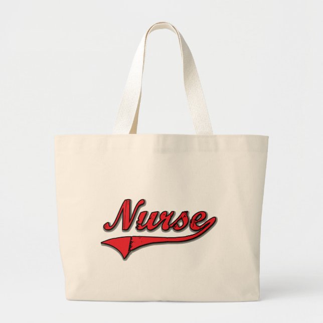 Nurse Large Tote Bag (Front)
