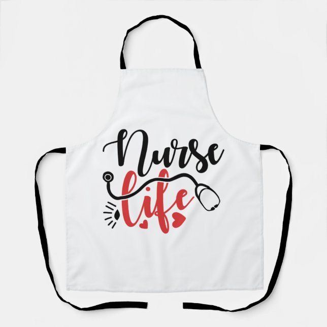 Nurse Life Gifts  Apron (Front)