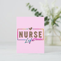 "Nurse Life" in Elegant Rainbow Colours