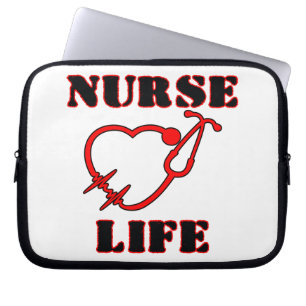 NURSE LIFE LAPTOP SLEEVE