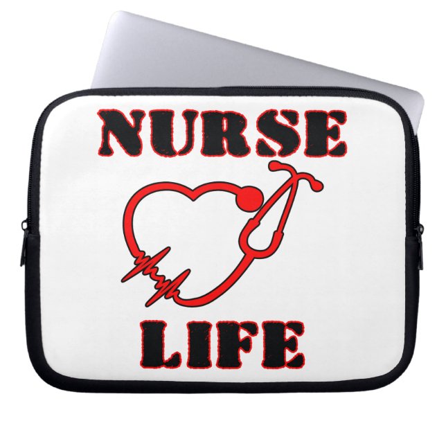 NURSE LIFE LAPTOP SLEEVE (Front)