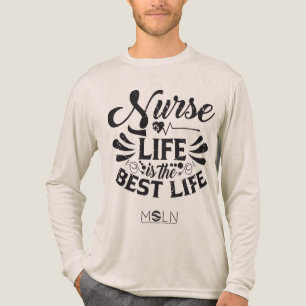 Nurse Life Light Tri-Blend Long Sleeve Tee