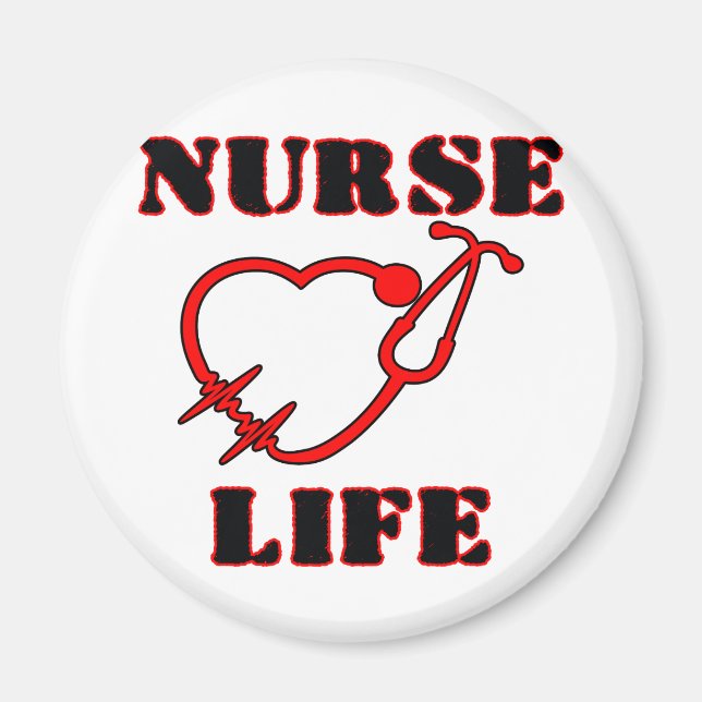 NURSE LIFE MAGNET (Front)