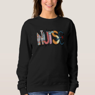 Nurse Life Nursing Htv Healthcare Medical Nurse Do Sweatshirt