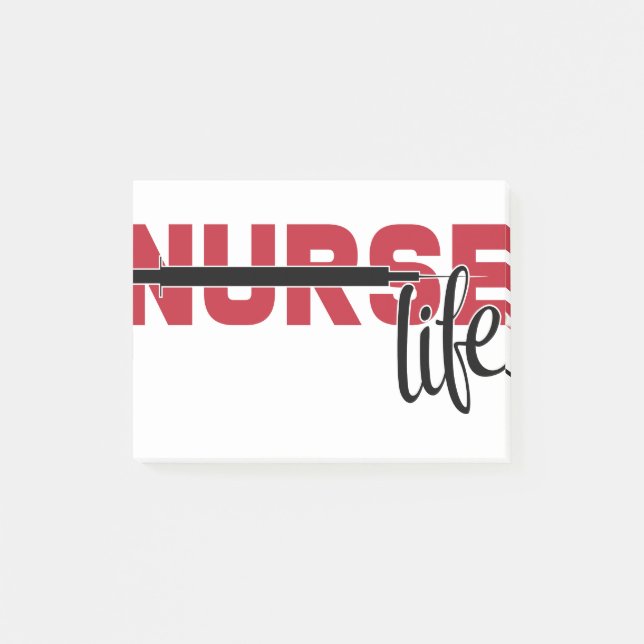 Nurse life post-it notes (Front)