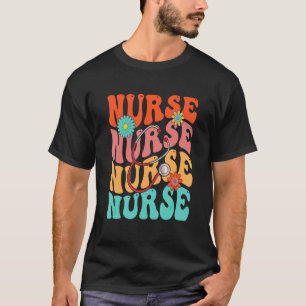 Nurse Life RN LPN CNA Healthcare Leopard Nurse Wee T-Shirt