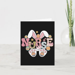 Nurse Life Stethoscope Nursing Cute Easter Bunny E Card