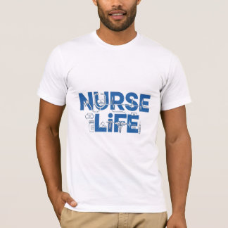 Nurse Life symbolic medical design T-Shirt