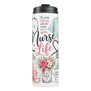 Nurse Life Thermal Tumbler