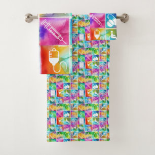 Nurse Love Bath Towel Set
