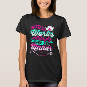 Nurse Love Nursing Student RN Life Thank You for T-Shirt
