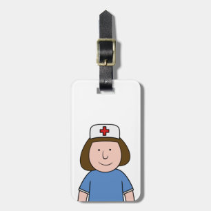 Nurse Luggage Tag