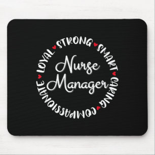 Nurse Manager Nurses Nursing Graduation Medical Lo Mouse Pad