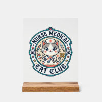 Nurse Medical Cat Funny Cat Lover Design - Nurse M
