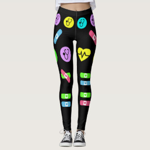 Nurse Medical Pop Fashion Leggings