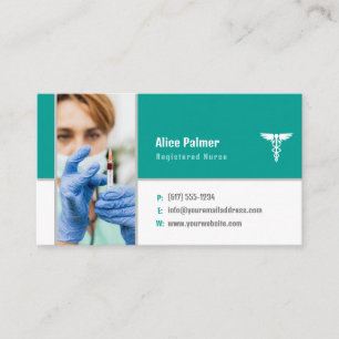 Nurse   Medical Professional Business Card