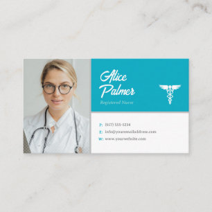 Nurse Medical Professional Business Card