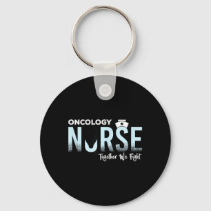 Nurse- Melanoma Cancer Awareness Supporter Ribbon Key Ring